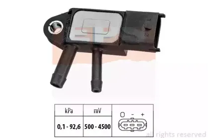 Датчик, давление выхлопных газов EPS купить