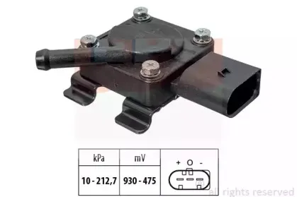 Датчик, давление выхлопных газов EPS купить