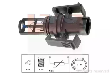 Датчик, температура впускаемого воздуха EPS купить
