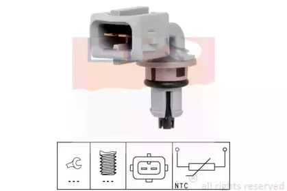 Датчик, температура впускаемого воздуха EPS купить