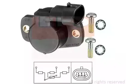 Датчик, положение дроссельной заслонки EPS купить