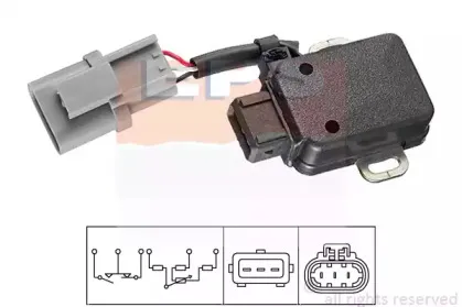 Датчик, положение дроссельной заслонки EPS купить