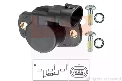 Датчик, положение дроссельной заслонки EPS купить