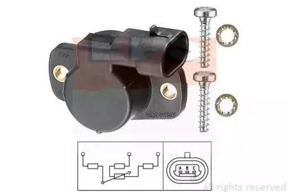 Датчик, положение дроссельной заслонки EPS купить