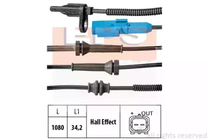 Датчик, частота вращения колеса EPS купить
