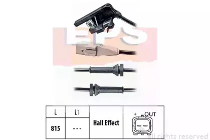 Датчик, частота вращения колеса EPS купить