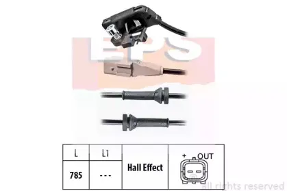 Датчик, частота вращения колеса EPS купить