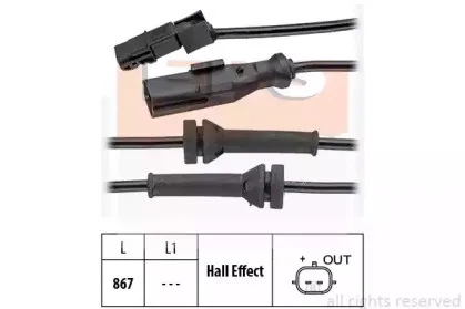 Датчик, частота вращения колеса EPS купить