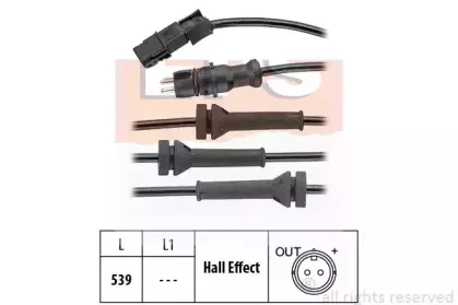 Датчик, частота вращения колеса EPS купить