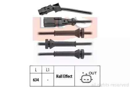 Датчик, частота вращения колеса EPS купить