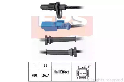Датчик, частота вращения колеса EPS купить