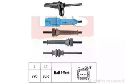 Датчик, частота вращения колеса EPS купить