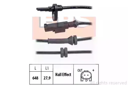 Датчик, частота вращения колеса EPS купить