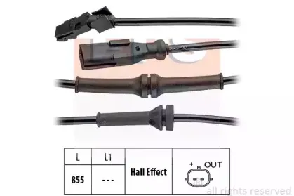 Датчик, частота вращения колеса EPS купить