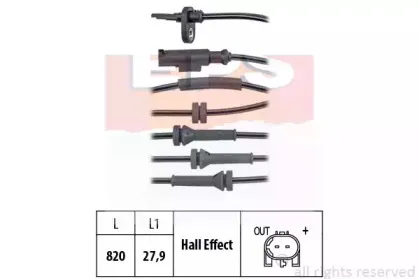 Датчик, частота вращения колеса EPS купить