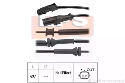 Датчик, частота вращения колеса EPS купить