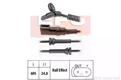 Датчик, частота вращения колеса EPS купить