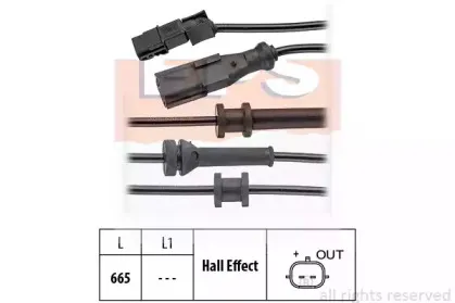 Датчик, частота вращения колеса EPS купить