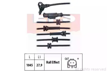 Датчик, частота вращения колеса EPS купить