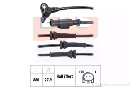 Датчик, частота вращения колеса EPS купить