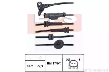 Датчик, частота вращения колеса EPS купить