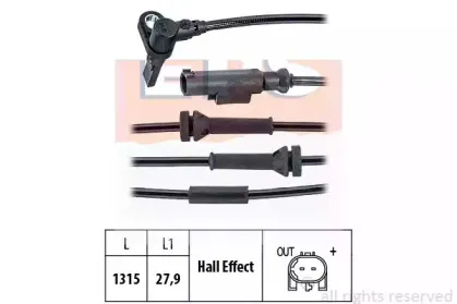 Датчик, частота вращения колеса EPS купить