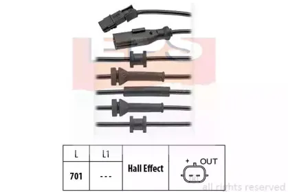 Датчик, частота вращения колеса EPS купить
