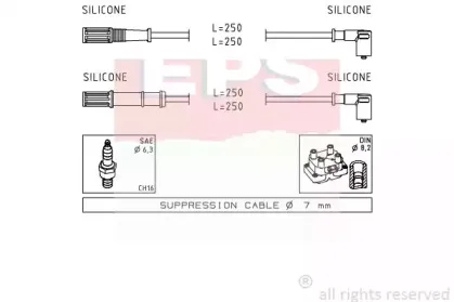 Комплект проводов зажигания EPS купить
