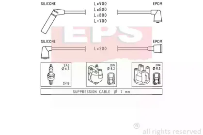 Комплект проводов зажигания EPS купить