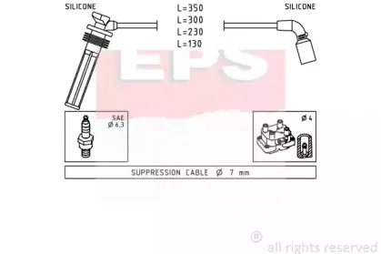Комплект проводов зажигания EPS купить