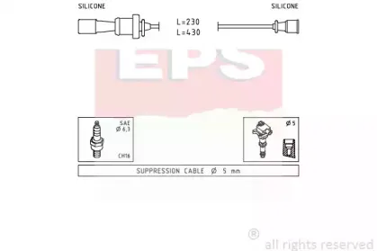 Комплект проводов зажигания EPS купить