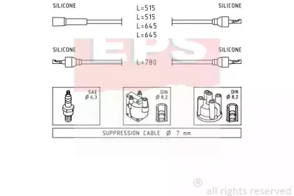Комплект проводов зажигания EPS купить