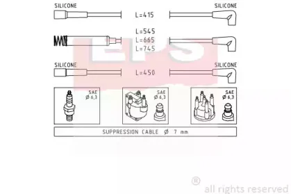 Комплект проводов зажигания EPS купить