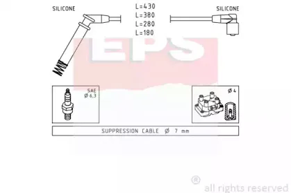 Комплект проводов зажигания EPS купить