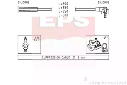Комплект проводов зажигания EPS купить