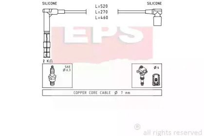 Комплект проводов зажигания EPS купить