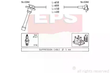 Комплект проводов зажигания EPS купить