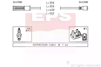 Комплект проводов зажигания EPS купить