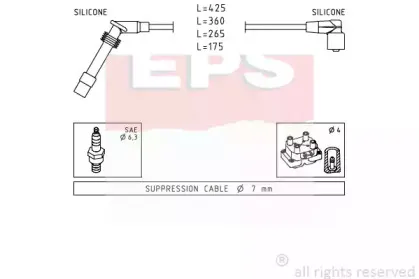 Комплект проводов зажигания EPS купить
