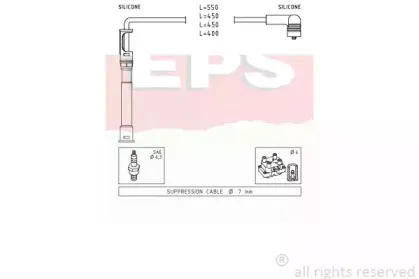 Комплект проводов зажигания EPS купить