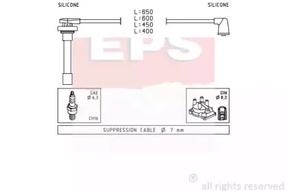 Комплект проводов зажигания EPS купить