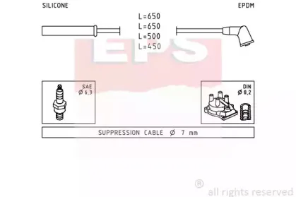 Комплект проводов зажигания EPS купить