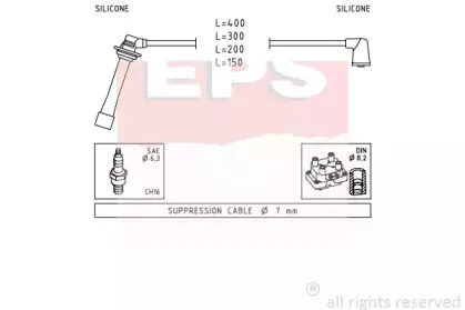 Комплект проводов зажигания EPS купить