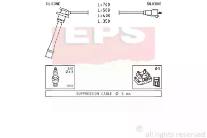 Комплект проводов зажигания EPS купить