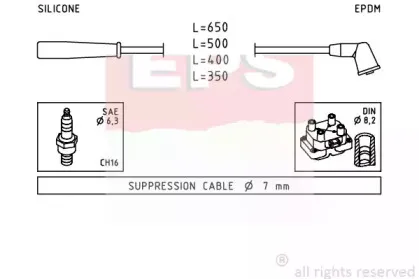 Комплект проводов зажигания EPS купить
