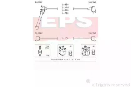Комплект проводов зажигания EPS купить