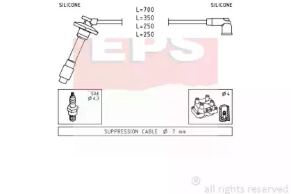 Комплект проводов зажигания EPS купить