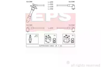 Комплект проводов зажигания EPS купить