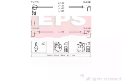 Комплект проводов зажигания EPS купить