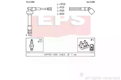 Комплект проводов зажигания EPS купить